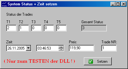 Status setzen
